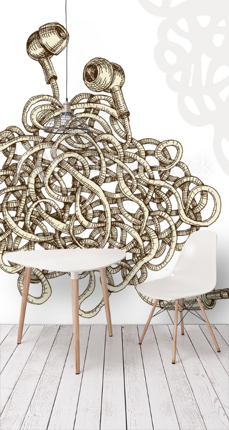 Image de Tangled earphones